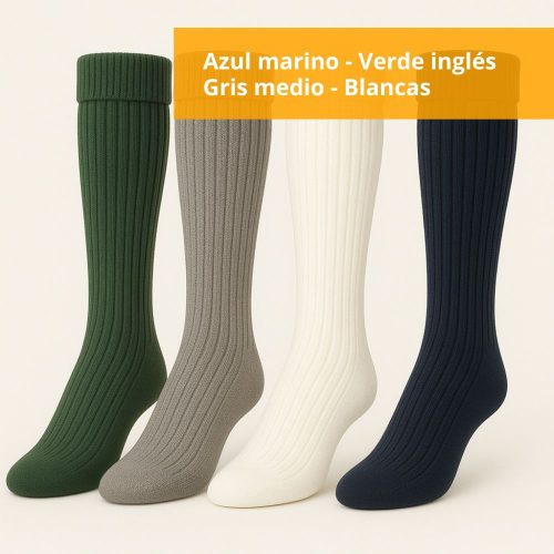 Medias 3/4 escolar stylo 