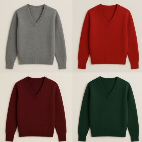 Sweater escote v
